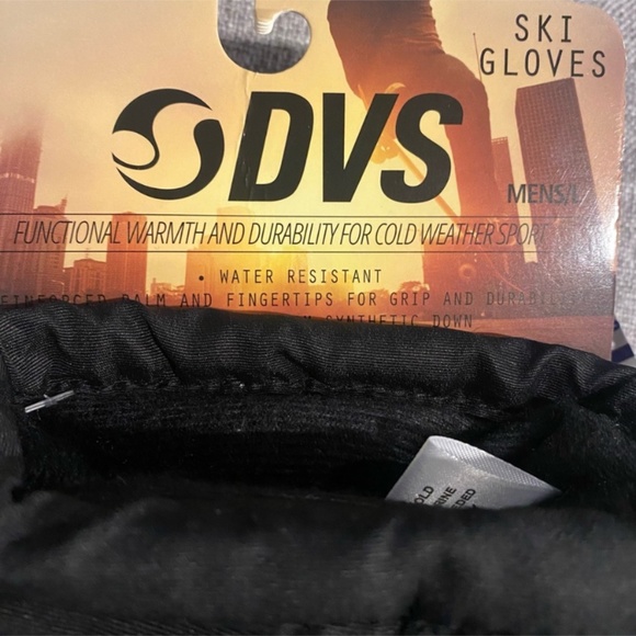 MEN’S NEW WITH TAG DVS GLOVES SIZE L - Picture 4 of 4